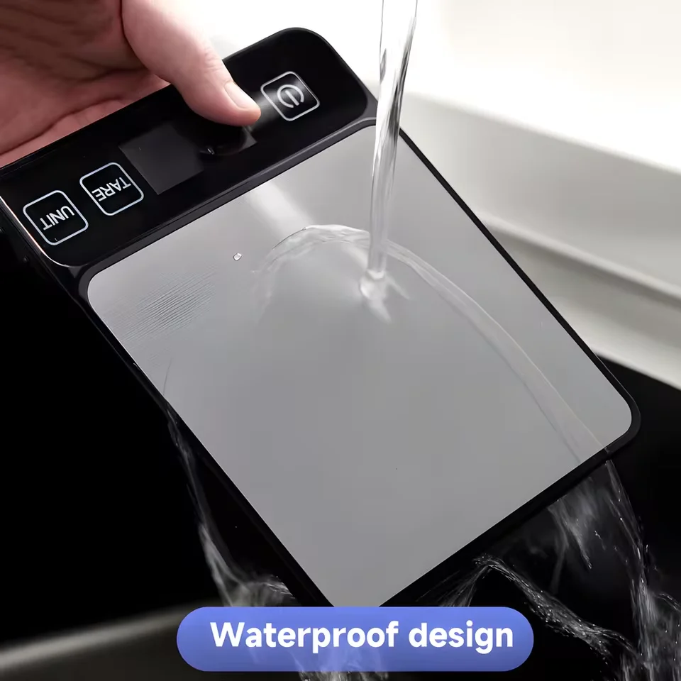 ميزان مطبخ 10 كجم، شاشة LCD رقمية، ميزان طاولة إلكتروني، موازين وزن جرام للخبز، ميزان طعام صحي شخصي