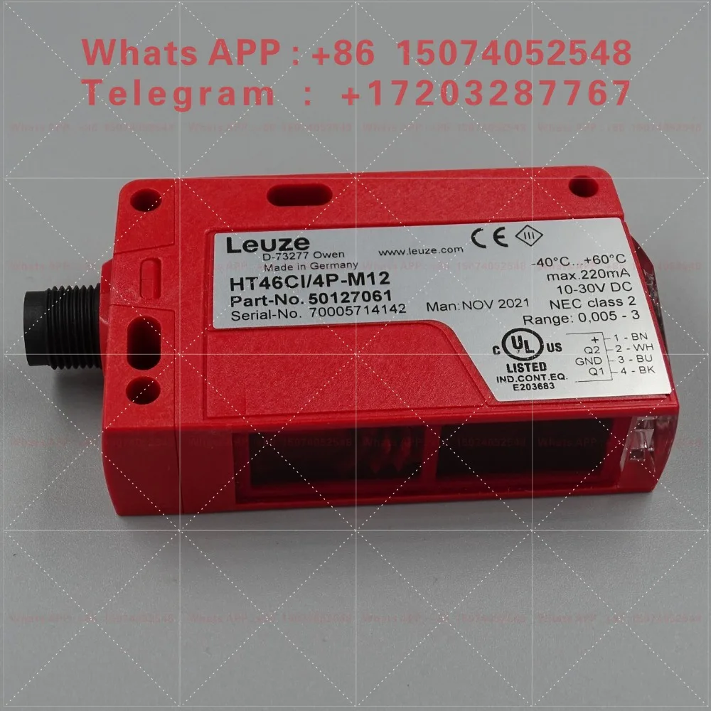 New original Leuze HT46CI/4P-M12 diffuse reflection photoelectric sensor 50127061 in stock