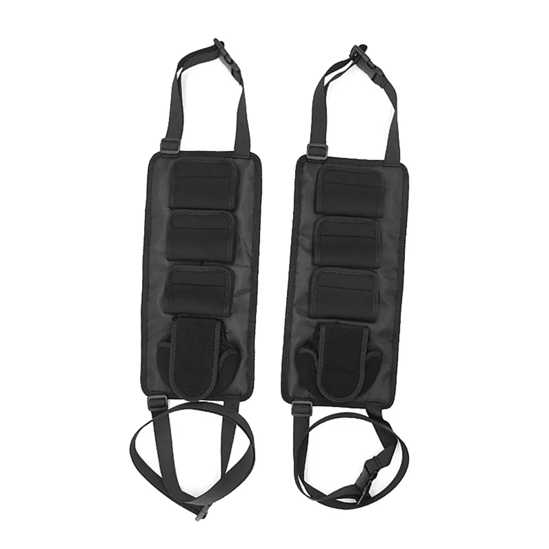 2Pcs Fishing Rod Holder for Car Backseat Portable Fishing Pole Tie Straps Rack Universal Bracket Fishing