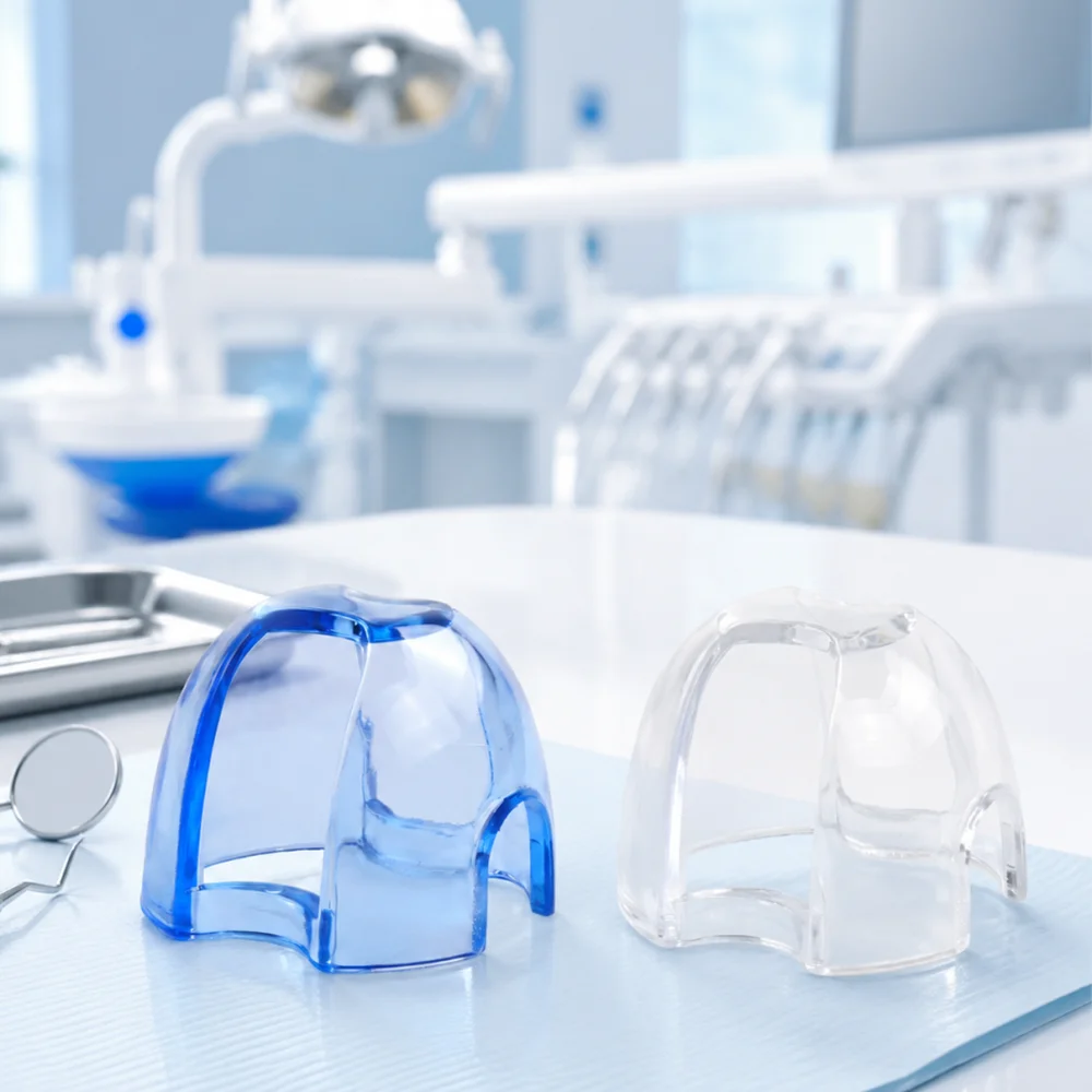 Dental Occlusion Blocker, Oral Opener, Lip and Cheek Retractor, Blue and White, Suitable for Dentists for Teeth Whitening, Oral Expansion, and Treatment of Anterior and Posterior Teeth, Available in Two Colors