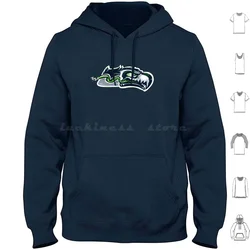 Sneezehawks Hoodies Long Sleeve Football Sports Seahawks Seattle