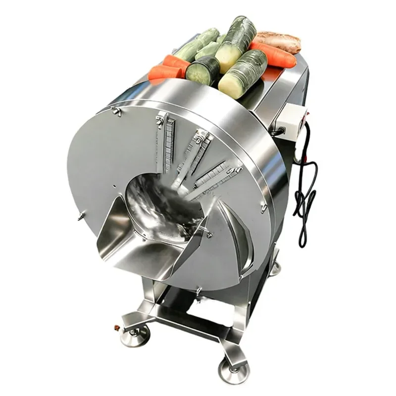 Durable Industrial and Commercial Vegetable Cutter for Food Processing Plant Heavy Duty Slicer Chopper for Restaurant Kitchen