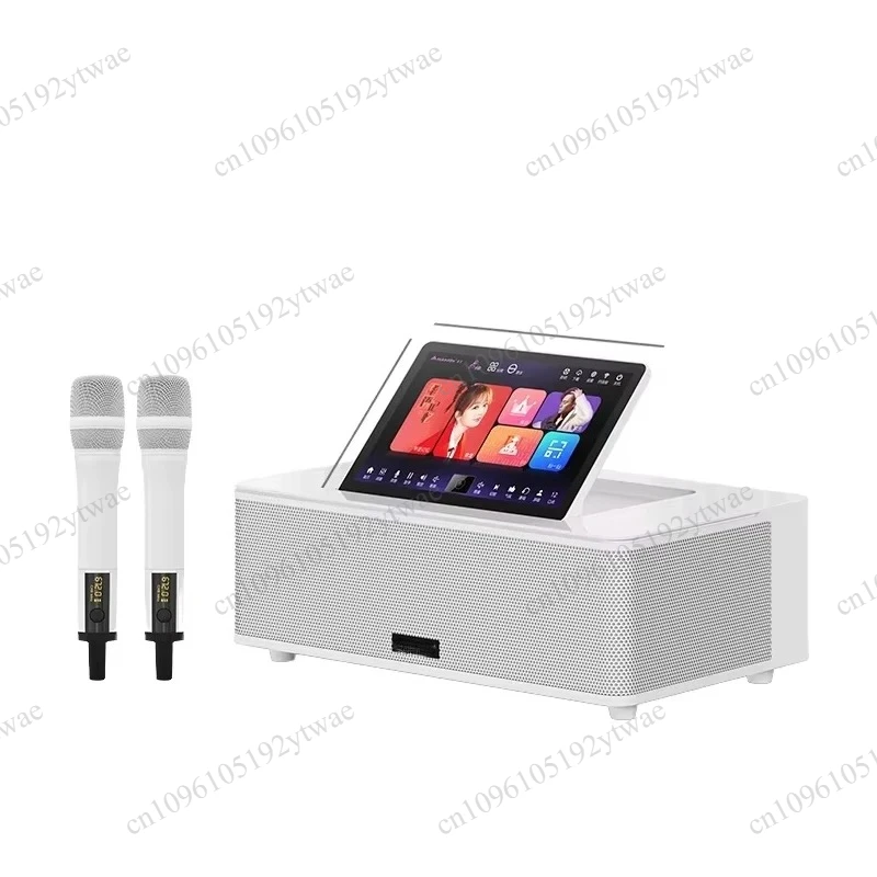 Home All-in-One KTV System, Touch Screen Karaoke Singing Player Full Speaker Set