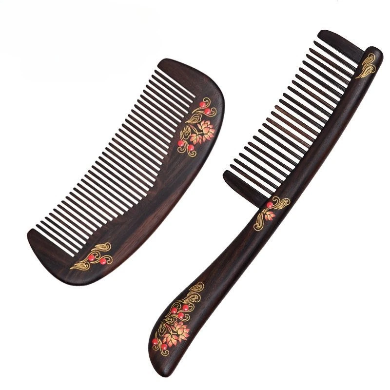 Red wedding high-end combing gift box, creative Chinese retro style wedding combing