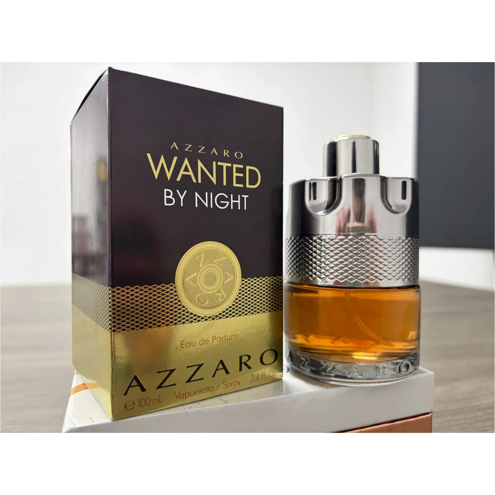 Azzaro Wanted by Night Eau de Parfum Spray para Hombre 3,4 fl oz Nuevo en caja