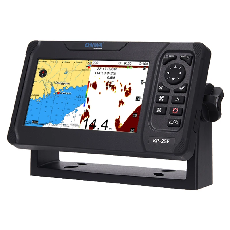 Navigatore Fish Finder per plotter grafico GPS da 5 pollici con ecoscandaglio FISH FINDER