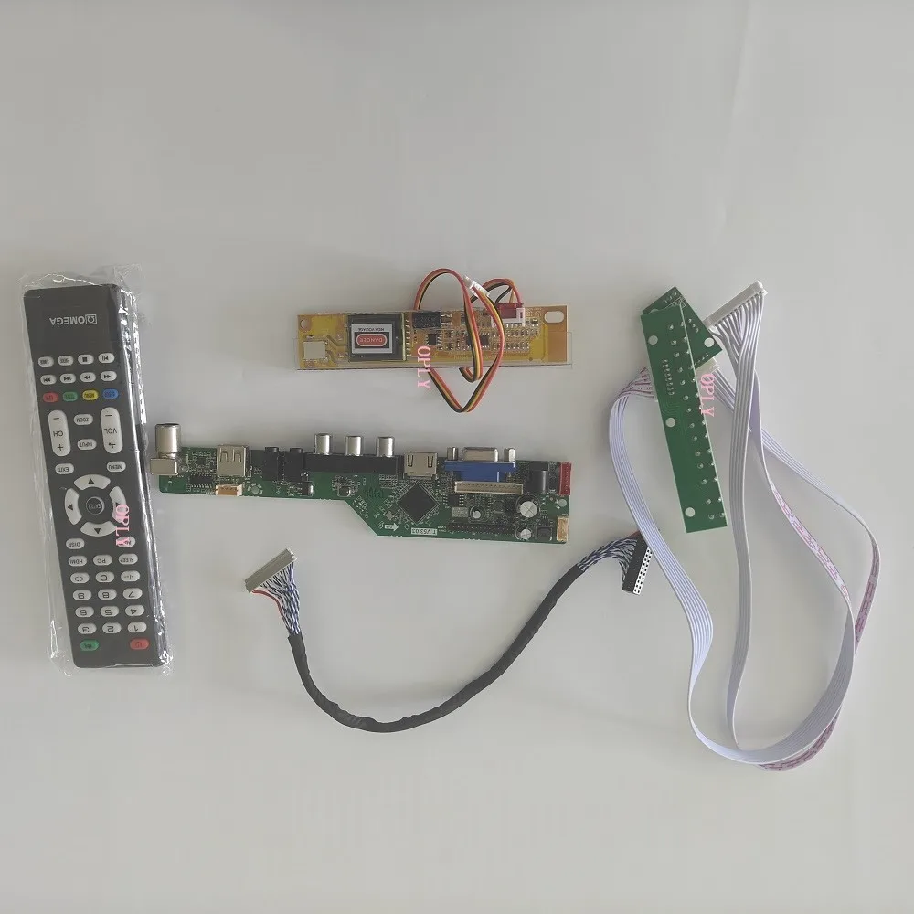 

Комплект платы контроллера телевизора для B154EW01 B154EW02 15,4 "1280X800 VGA HDMI-совместимая RF USB ЖК-панель AV-экран монитора