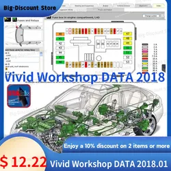 Car Repair Vivid Data Workshop  2018.01 Program Software diagnostic tool repair auto cars automotive technical database