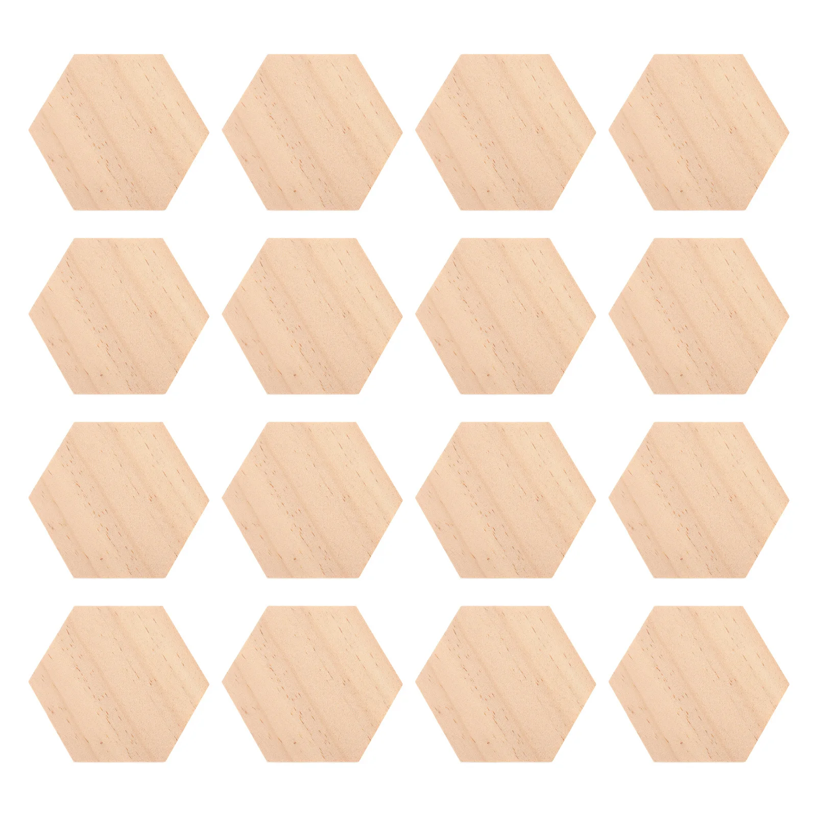 

25 шт. деревянных шестиугольников, натуральные, с гладкой поверхностью, для декора, свадеб, вечеринок, рукоделия, подставок, реквизита для фотосессий, деревянные шестиугольники