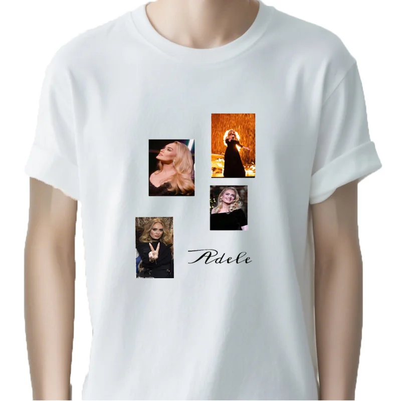 Serre-line de fim de semana avec Adele The World Tour 2024 chemise pour les Fans Camiseta pur coton Y2k modo unissex nouveauté