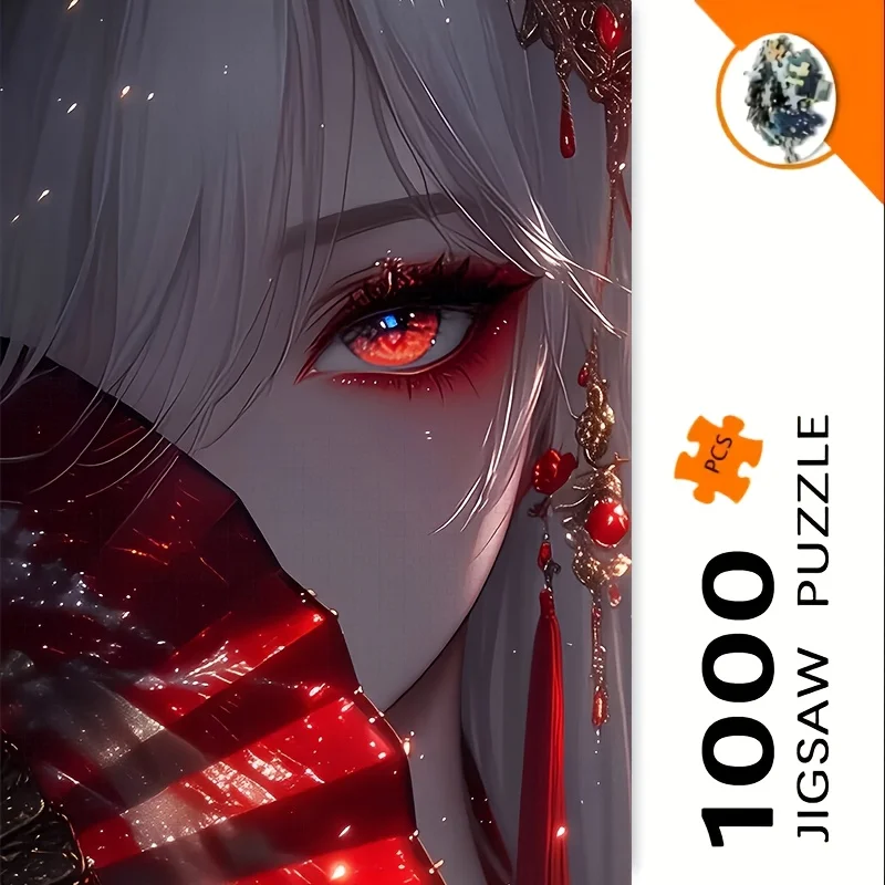 

500/1000/1200/2000PCS Jigsaw Puzzle Anime Family Game For Adults Ideal For Stress Relief And Relaxation