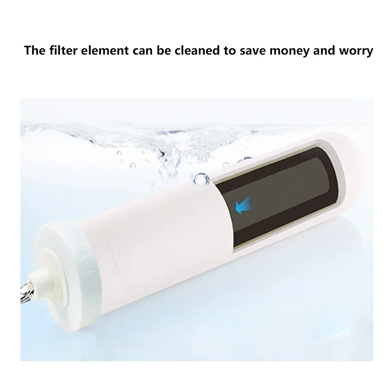 Mesa de beber direta doméstica de purificador de água elemento de filtro cerâmico lavável e filtro de torneira