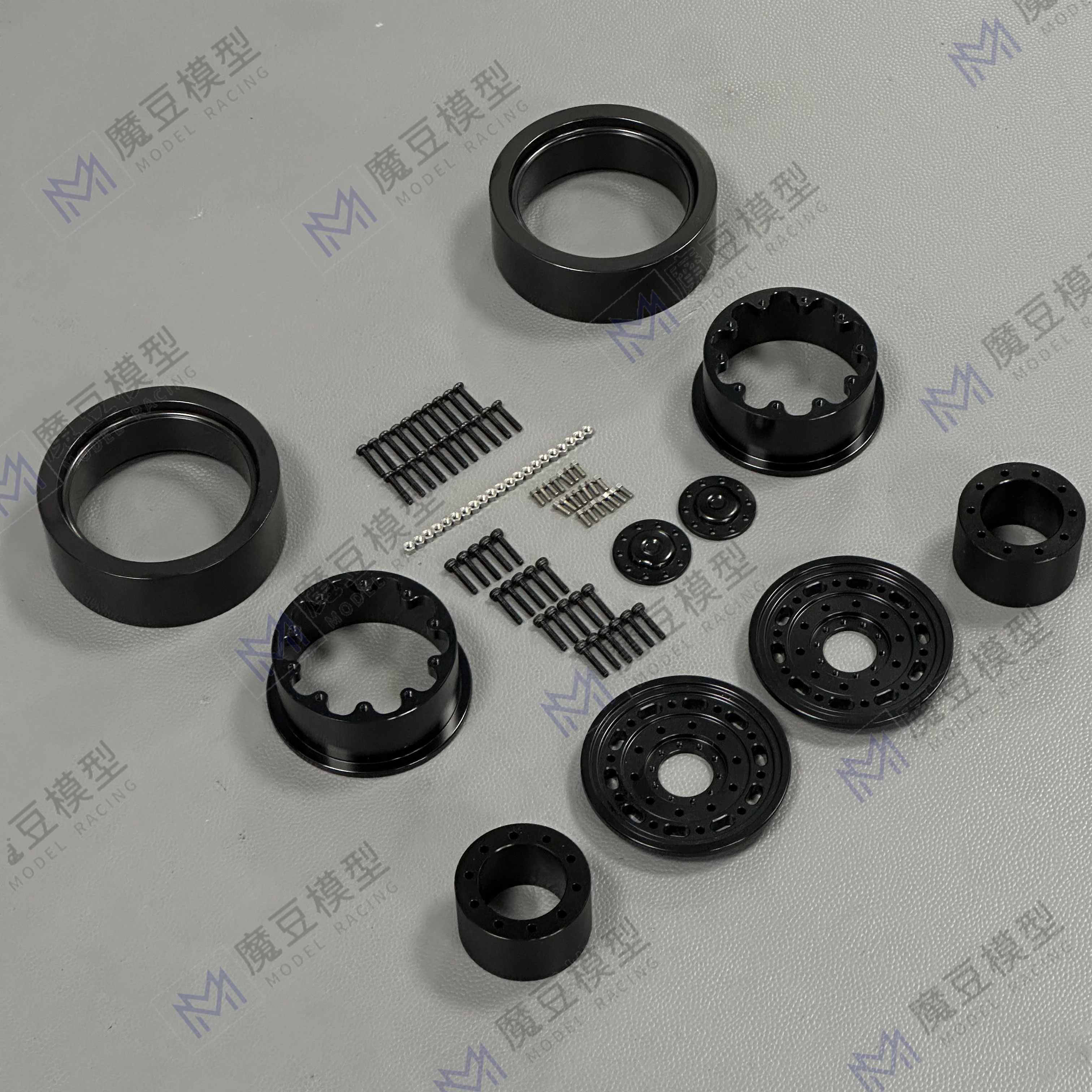 

1.9 Inch Weighted Wheel Hub for Tamiya 1/14 RC Truck Tractor Benz 3363 Scania 770s VOLVO FH16 MAN 1:14 Trailer Tipper DIY Parts