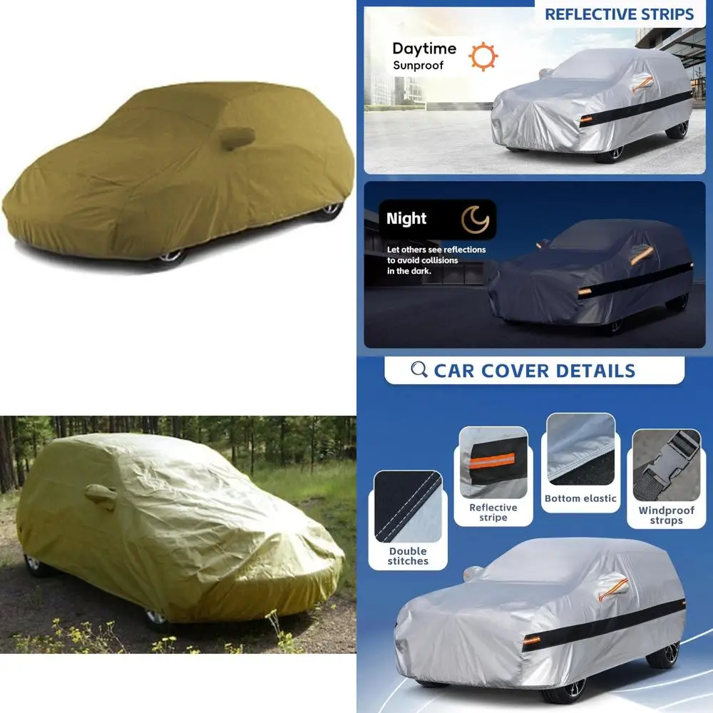 

All-Weatherproof PT Cruiser Car Cover Custom Fit for 2001-2010 Models Long-Lasting Protection