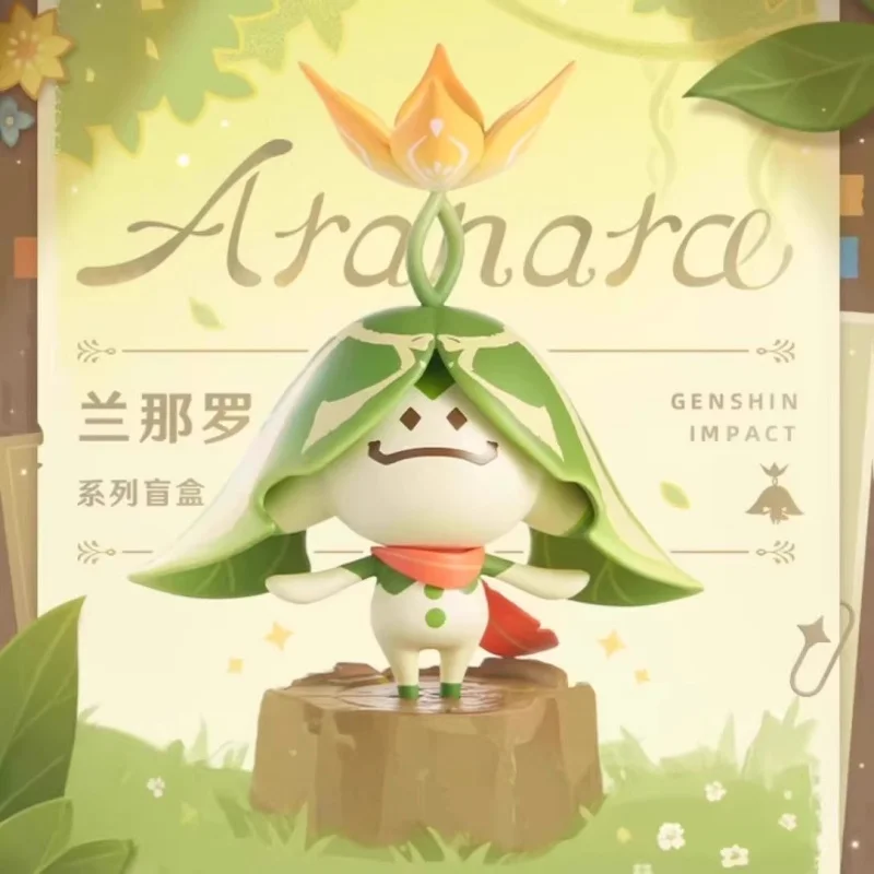 

New Genuine Genshin Impact Aranara Series Blind Box Cute Creative Game Peripheral Model Kawaii Decoration Birthday Toy Gift