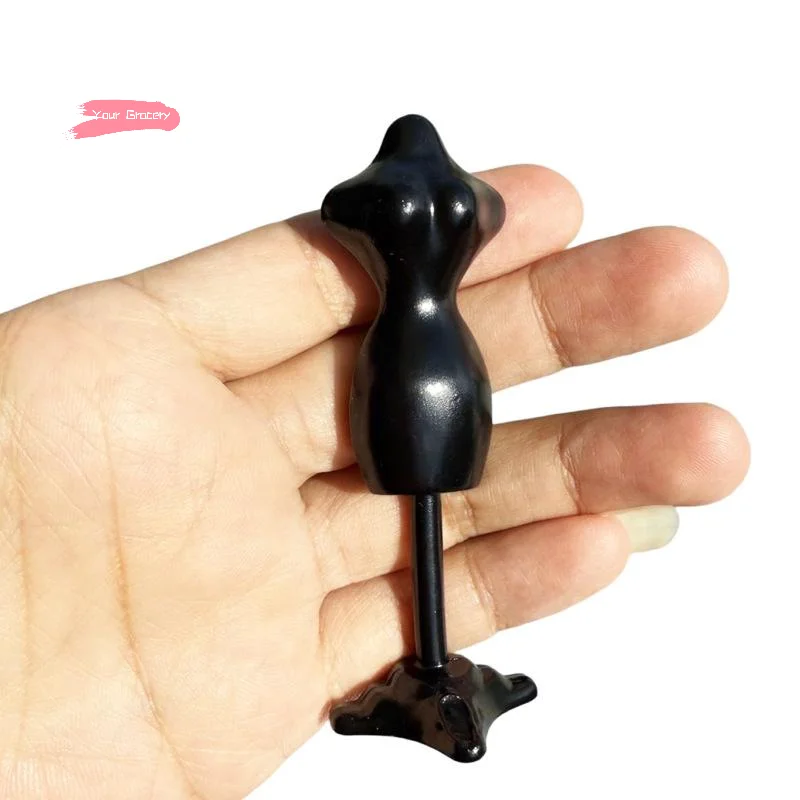 حامل عارضة أزياء مصغر لـ 1/12 دمية مشهد الخياطة ملحق المشهد الصغير زخرفة الاطفال التظاهر اللعب لعبة هدية #1