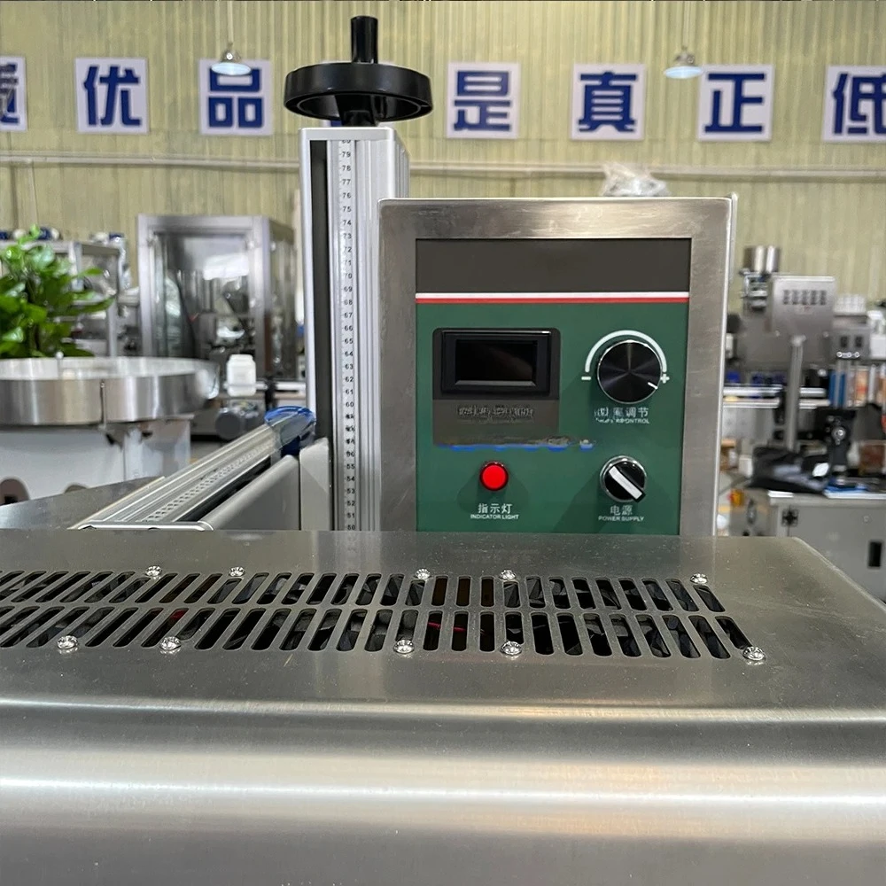 Plastic Jar Induction Sealer Aluminum Foil Sealing Machine Protein Powder Filling Machine