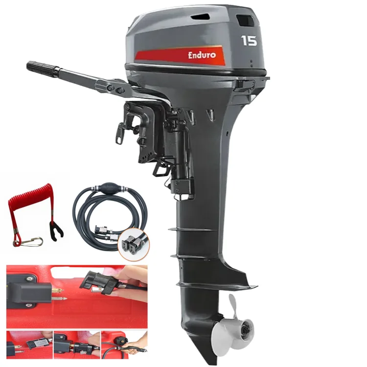 2024 Hot Selling High Quality Outboard Engine 3.6hp 6hp 15hp Outboard Motor