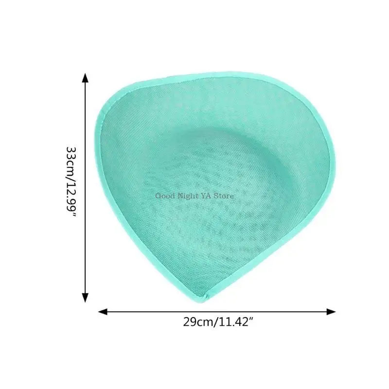 Teardrop Sinamay Saucer Hat Base Fascinator Base Millinery Base Sinamay Hat Base