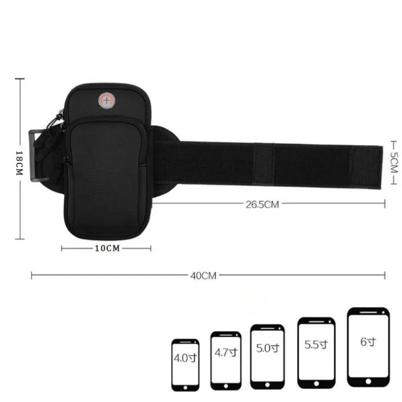 Sports Running Arm Bag for Mobile Phones Universal Arm Cover - náhled 4