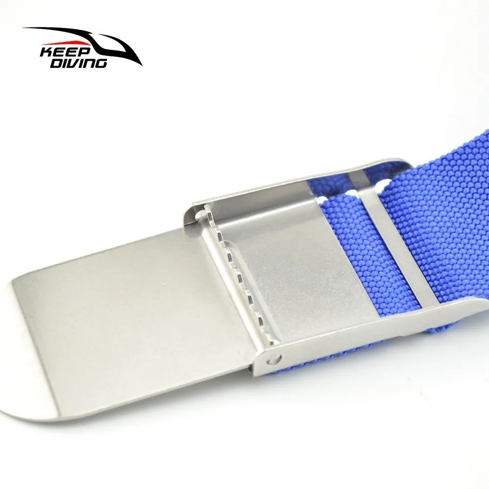 304 Stainless Steel Scuba Diving Color Weight Belt Buckle Wire Drawing Process 7.9*5.5cm Quick-release Buckle