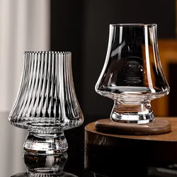 Bourbon Vathky Glass snifter、ナローリムは、cognac brandy scotchに手作り、250ml