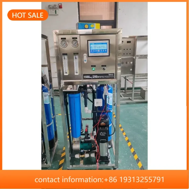 

【Brand new】1500GPD Commercial Water Reverse Osmosis Purification RO Machine with CE Certificate