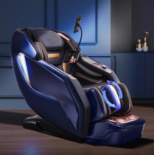 

2024 Luxury Shiatsu 4D Full Body Zero Gravity Home Massage Chair New Design with Wireless Charging Wholesale From Home Use