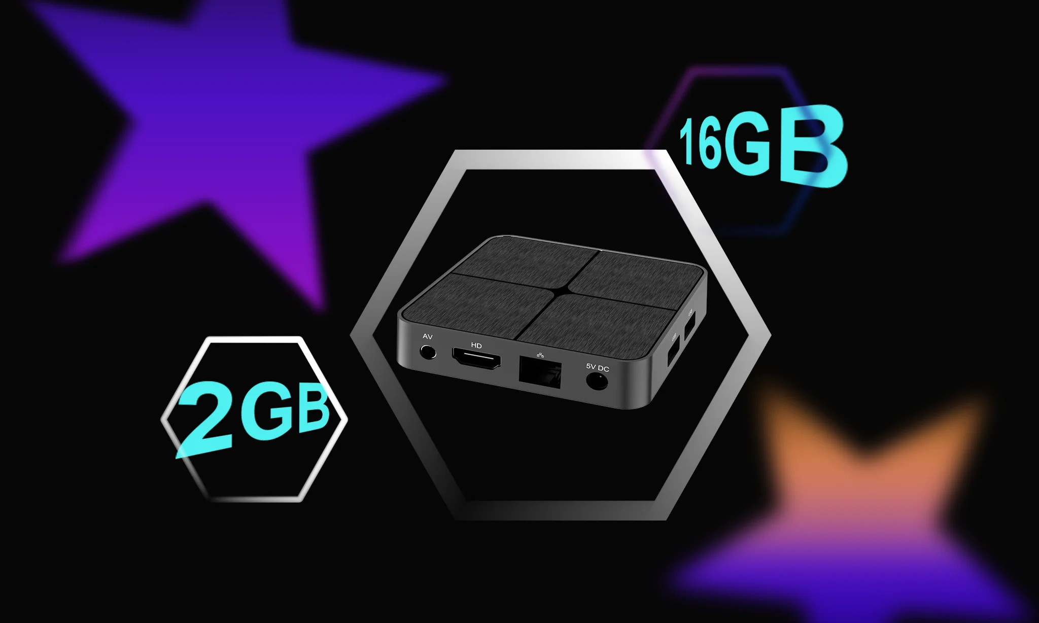 Xtream Codes XC1 Allwinner H313 2G+16G HD Android 10 TV Box Dual WIFI Media Player