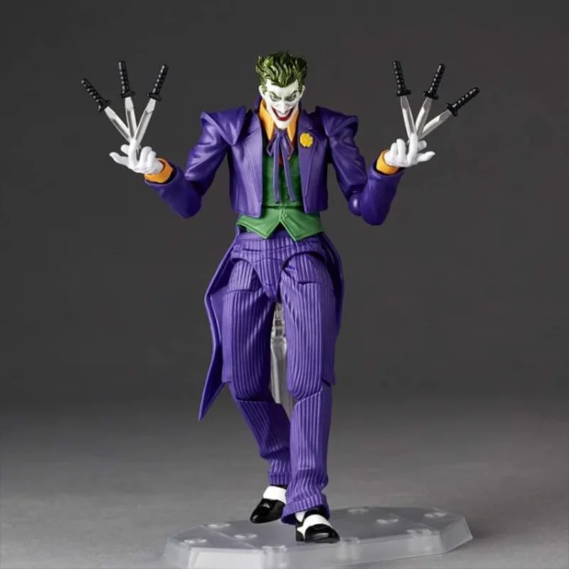 

In Stock Original Kaiyodo Comics Amazing Yamaguchi Revoltech The Joker Ver. 1.5 Anime Action Collection Figures Model Toys