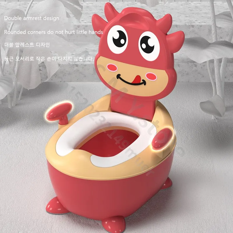 1-7 Years Old Children\'s Pot Cute Baby Toilet Seat Easy to Clean Baby Potty Portable Stool Boys And Girls Safe Trainer Seat WC