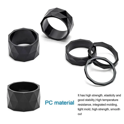 Imagen 2 del producto Piezas de bicicleta de montaña y carretera, espaciadores de vástago de resina, anillo espaciador, arandelas de horquilla delantera, accesorios para auriculares de bicicleta