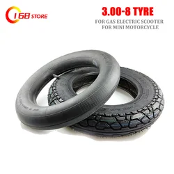 High quality 3.00-8  Tire & inner tube 4PR tyre fits for Gas and Electric Scooters Warehouse Vehicles Mini Motorcycle