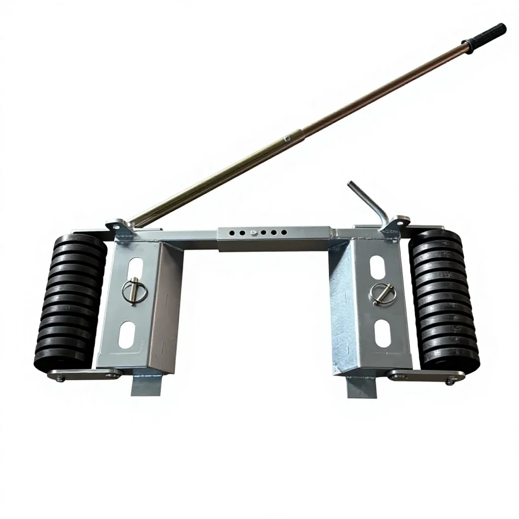 Trailer Parts & AccessoriesTow Truck Caster Wheel Fixed Double Row Wheel Dolly Car Rear Wheel Wrecker Moving Dolly