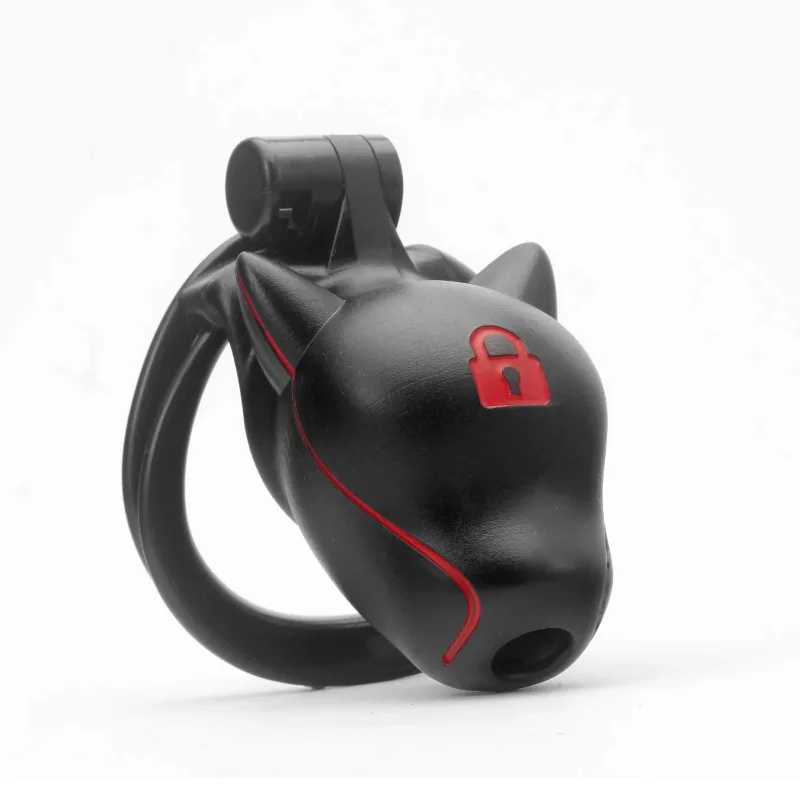 Male Chastity Cage Adult Bondage Sex Toys Cb Lock with 4 Size Penis Rings Discree Preventing Cheating Chastity Device