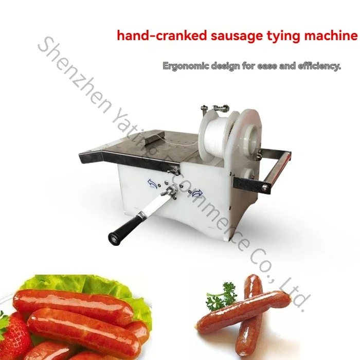 New Sausage Stringing Machine Plastic Automatic Knotting  Sausage Quantitative Segmentation Machine Sausage Hot Dog  Machine