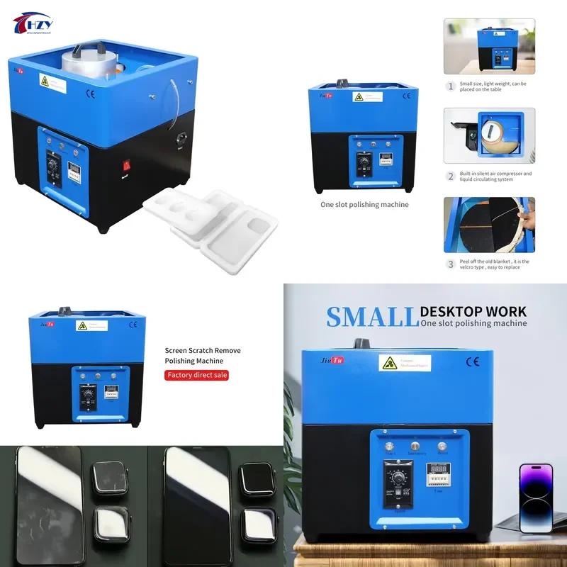 Brand For JIUTU LCD Screen Repair Scratch Machine for 15 Series XR XSMAX Glass Polishing for One Pcs