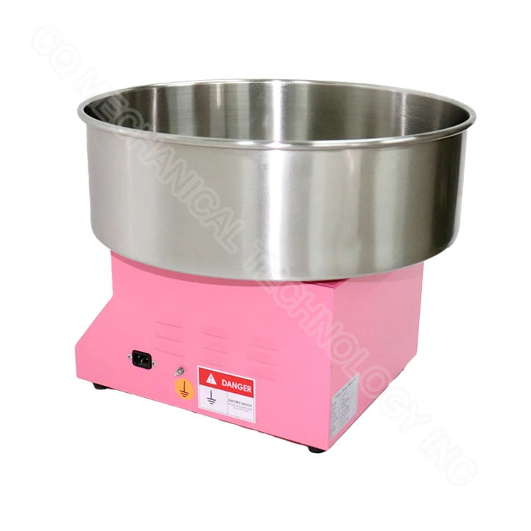 With Cart Sugar Cotton Automatic Candy Floss Machine