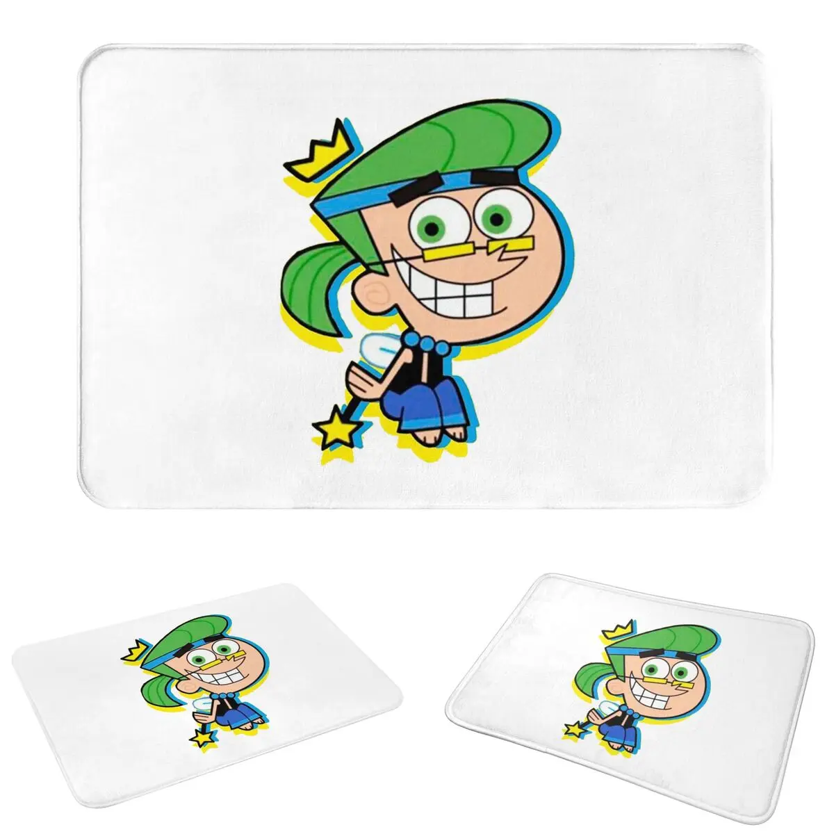 Fairly Oddparents Cosmo Doormat Water oil proof Carpet Rug Kitchen Entrance Home Floor Mat for Bathroom Footpad Mats