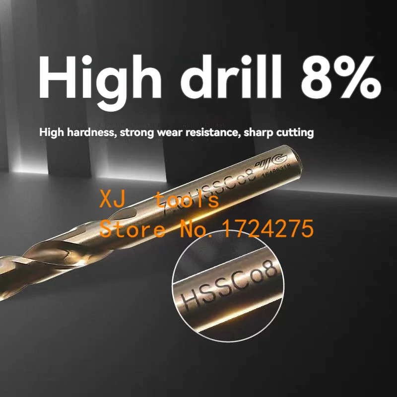 Made in Korea YG-1 D2101 2.0-7.0mm 10pcs/set HSS-C08% M42 Twist drill Processing: stainless steel. Alloy steel. Aluminum etc.