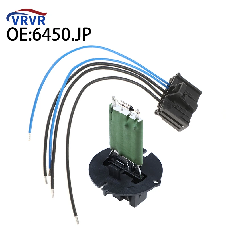 6450JP 6450.JP Резистор вентилятора двигателя обогревателя автомобиля 6445KL 6445.KL 6445ZL Для Peugeot 307 2001-2007 для Citroen C3