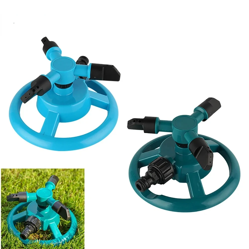 

Garden Lawn Sprinkler Nozzle Degree Automatic Rotating Water Spray Garden Lawn Irrigation Sprinkler Gardening Tools