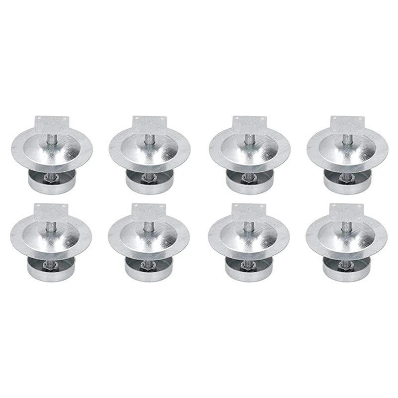 

ABKY-Beehive Feet Tool,8PCS Proof Hive Feet Stainless Steel Beehive Base Beekeeping Beehive Stand Bee Hive Tool For Beekeeper