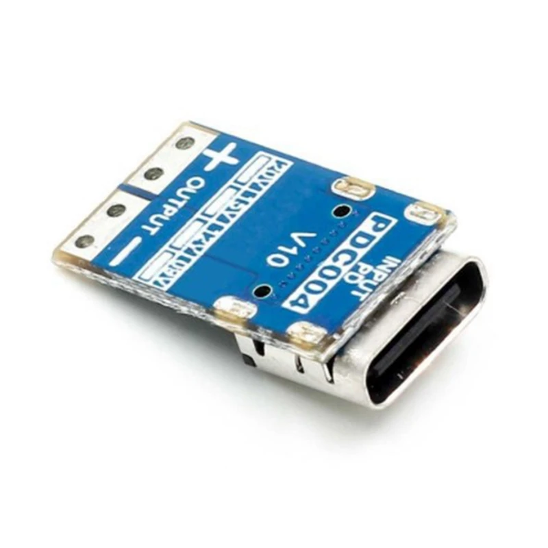 Top Deals Type-c PDC004-PD PD Bait Module PD2.0 PD3.0 Ke DC DC Trigger Extension Cable QC4 Charger 20V