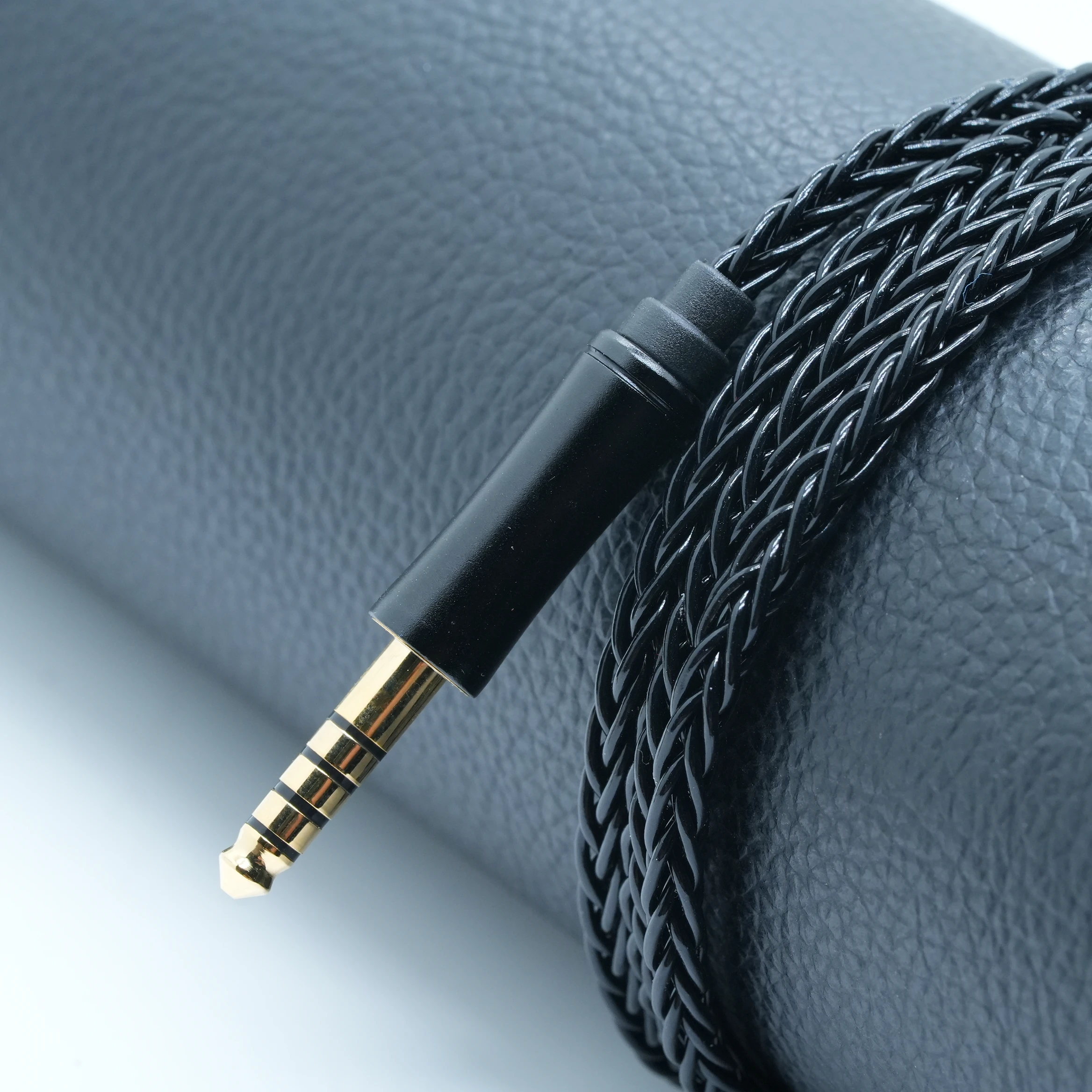 XINHS  8core single crystal copper plated silver earphone upgrade cable MMCX QDC TFZ 0.78 2PIN suitable for IEM HM20 Fudu view 6
