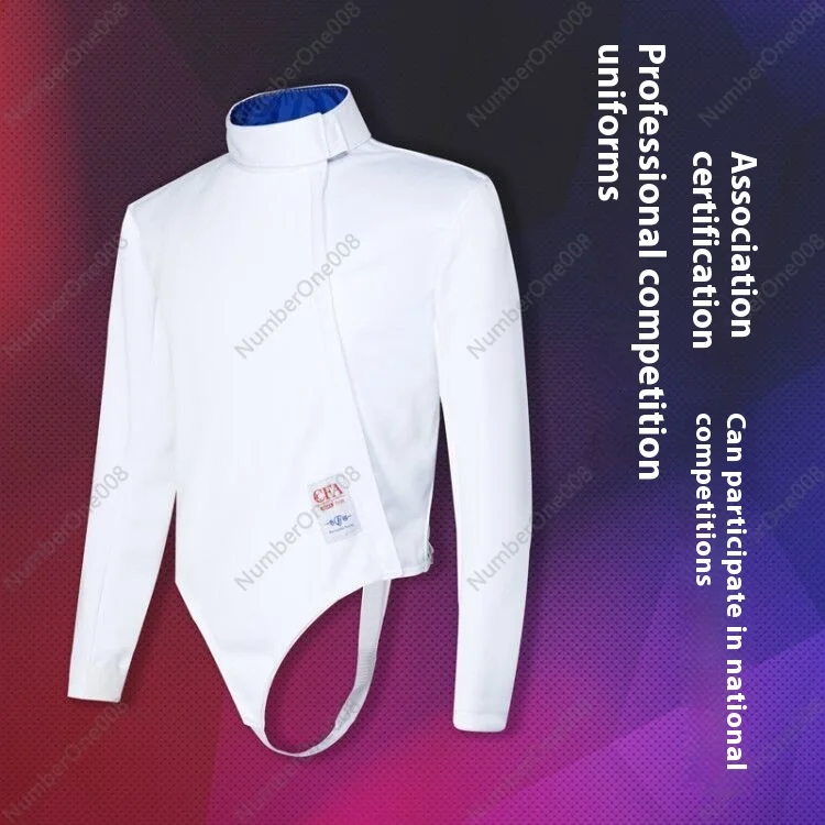 BG Fencing Suit Top CFA450N/CFA900NPro Flower Heavy Sabre Fencing Charm New Standard for 2024 Competition