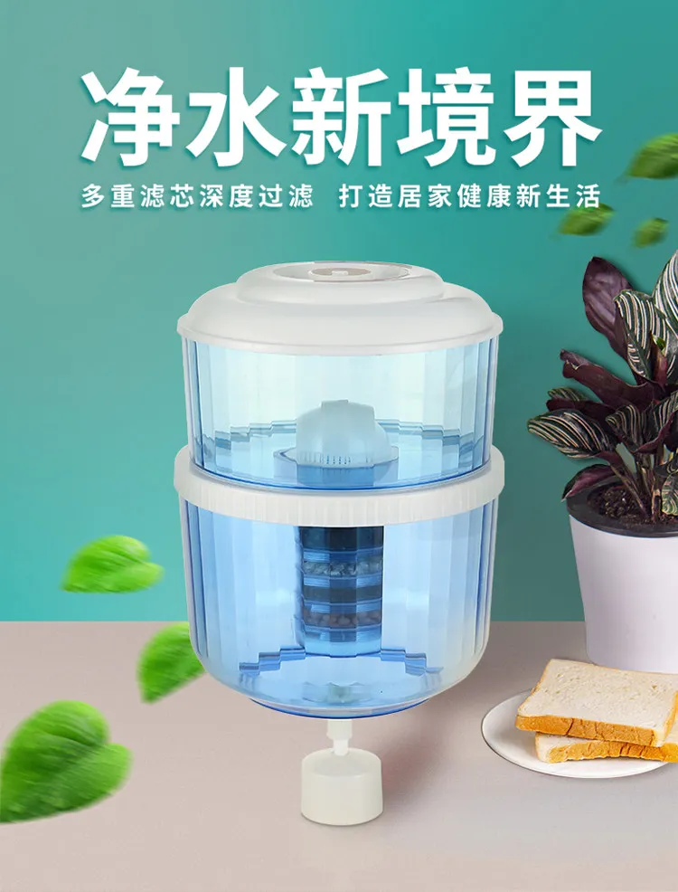 

220 В фильтр для воды кувшин-очиститель для домашнего использования удаляет примесы из подставки для водопроводной воды настольный универсальный DDC