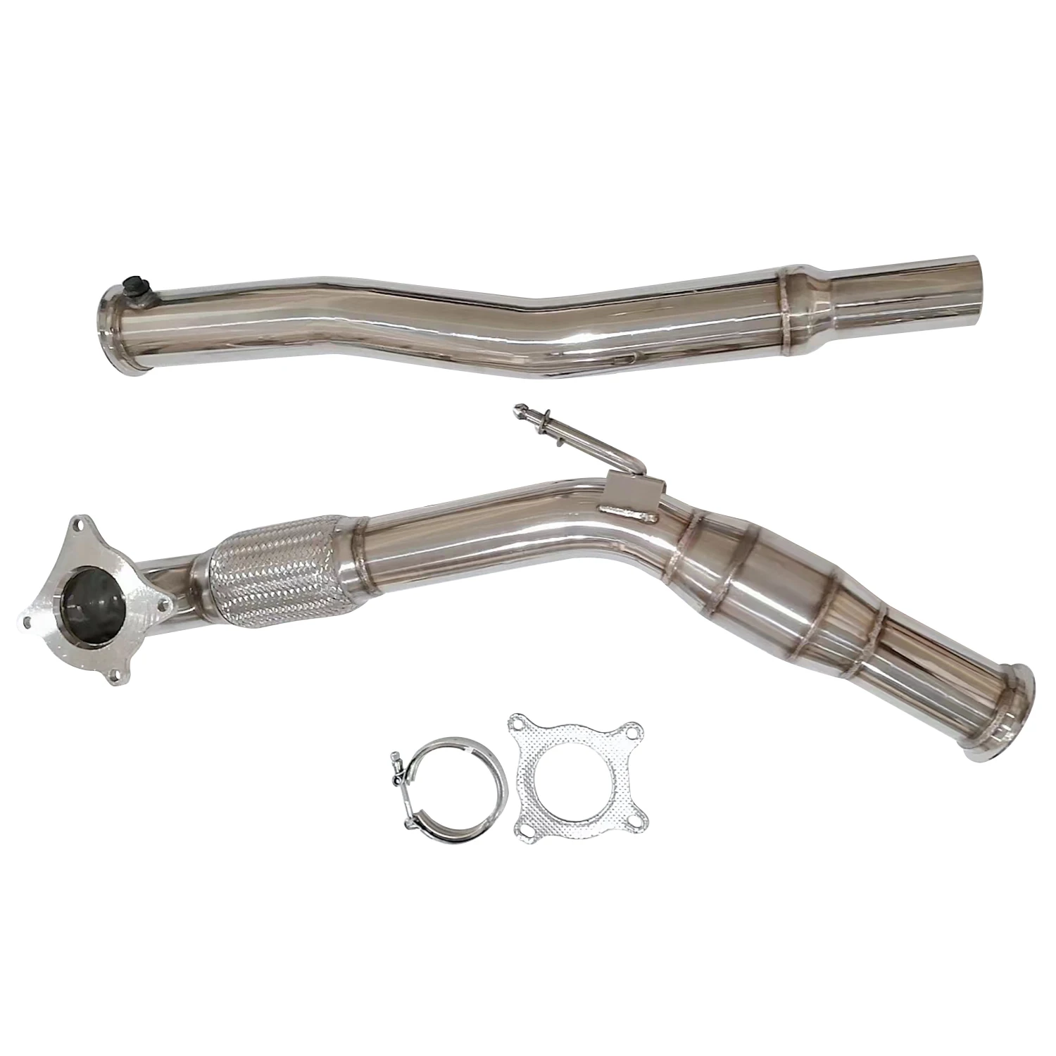 Downpipe de 3 pulgadas sin catalizador con convertidor catalítico para Audi 06-11 A3 06-09 V*W GTI 2.0T FSI y TSI CCTA MKV