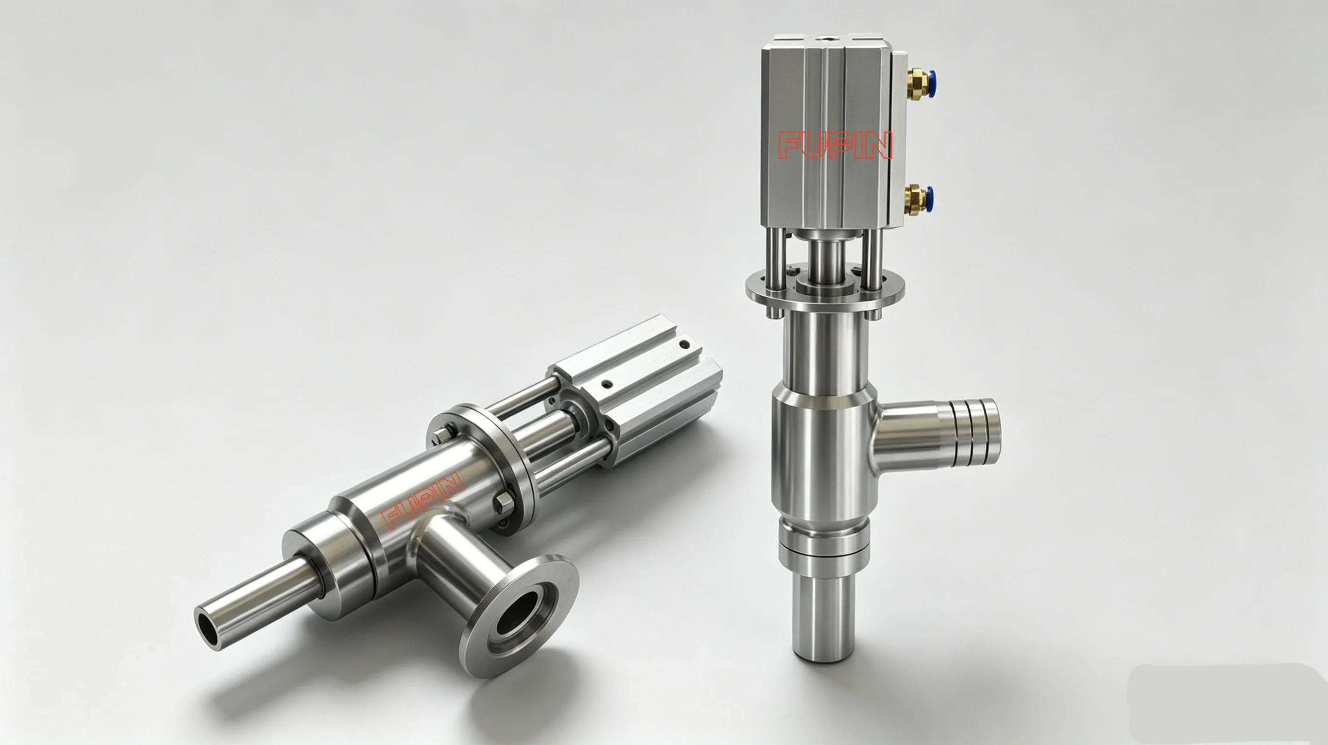 304 Stainless Steel Liquid filling Machine Accessories: Anti-Drip filling Head and Anti-Drip Discharge Valve Fupin1pcs
