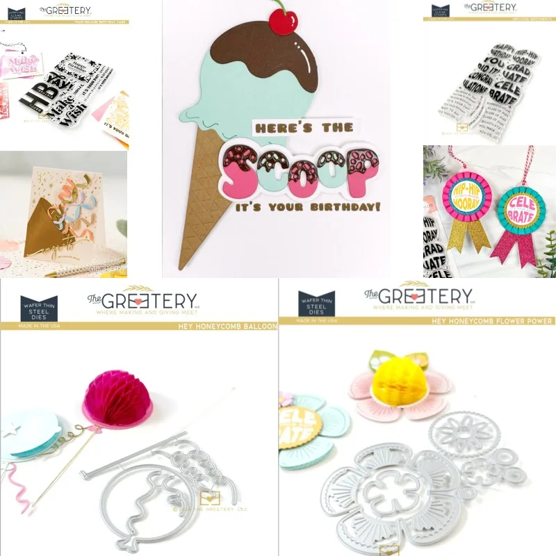 WITH A CHERRY ON TOP! Metal Cutting Dies and Clear Stamps cut die mold blade knife punch Scrapbook Paper craft stencils dies